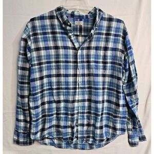 Reed Edward Shirt Mens XL Multicolor Plaid Long Sleeve Button Down Top